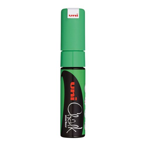 UNI CHALK MARKER (GREEN) 8mm