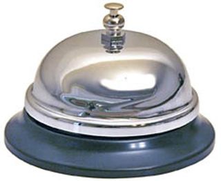 CHROME COUNTER BELL