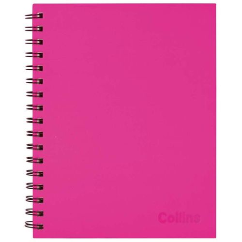 COLLINS NOTEBOOK 225X175 PINK