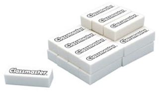 CMSTR LGE PLASTIC ERASER X20