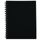 SPIRAX 511 HARD COVER A5 NOTEBOOK, BLACK