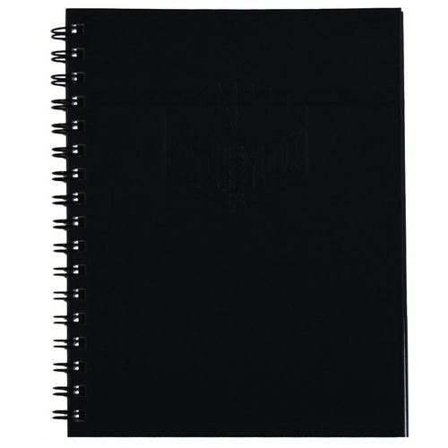 SPIRAX 511 HARD COVER A5 NOTEBOOK, BLACK