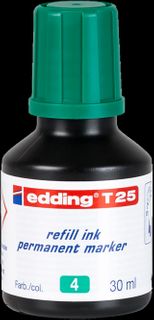 EDDING T25 PERMANENT INK (GREEN)