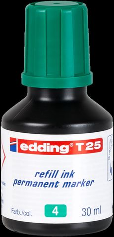 EDDING T25 PERMANENT INK (GREEN)