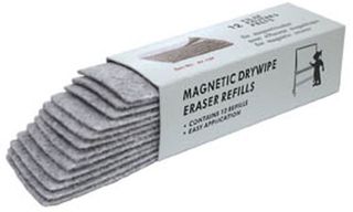 MAGNETIC WBRD ERASER REFILLS X