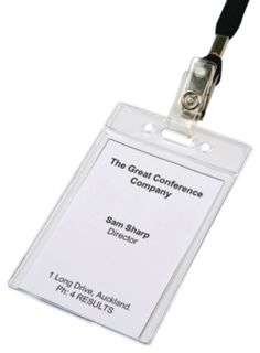 SECURITY ID POUCH VINYL PORT