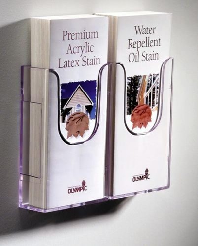 DLE WALLMOUNT BROCHURE HOLDER