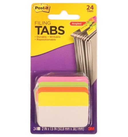 Post It Index Tab 686A 24 Tabs