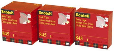 SCOTCH 845 BOOK TAPE 50MM X13.