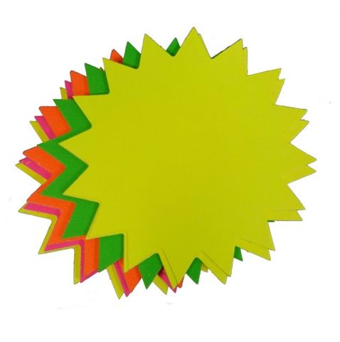 STARBURSTS LARGE 203MM PKT20