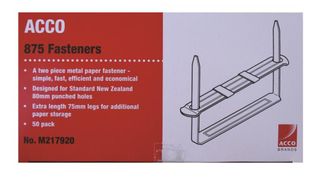 2 Piece Fastener 75mm Bx/50