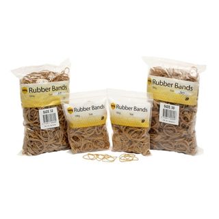 RUBBERBANDS - 500G BOX (SIZE