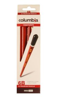 COPPERPLATE PENCILS (6B)  X 20