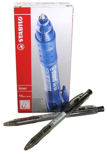 STABILINER 308 PEN (BLACK) BOX 10