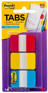 POST IT DURABLE FILING TABS