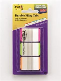 POST IT DURABLE FILING TABS