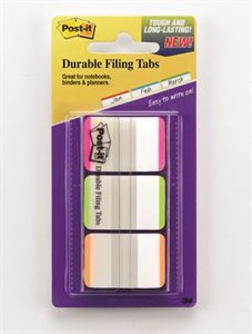 POST IT DURABLE FILING TABS