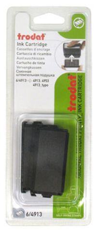 REPLACEMENT 4913 INKPAD TWIN PACK (BLACK)