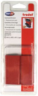 REPLACEMENT 4913 INKPAD TWIN PACK (RED)