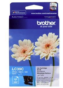 Brother LC39C Cyan Ink Cartridge