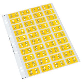 CODAFILE NUMERIC LABELS 25MM