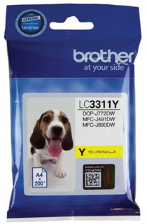 Brother LC3311Y Yellow Ink Cartridge