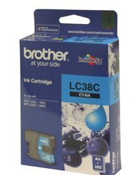 Brother LC38C Cyan Ink Cartridge