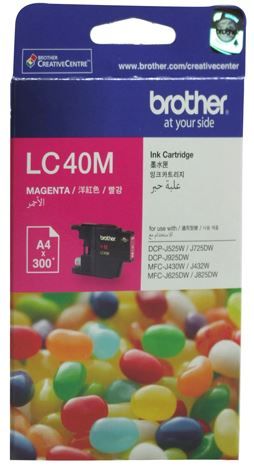 Brother LC40M Magenta Ink Cartridge