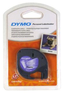 DYMO PLASTIC TAPE (CLEAR)