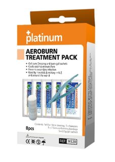 PLATM BURN AID TREATMNT PK