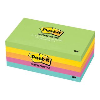 Post it  Neon 76x127mm pk/5