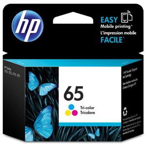 HP 65 Tri-Colour Ink Cartridge