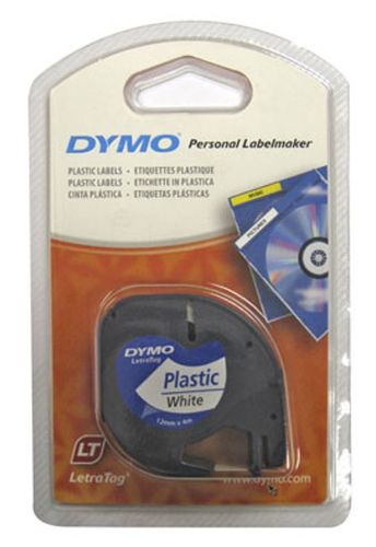 DYMO PLASTIC TAPE (PEARL WHITE