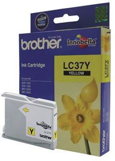 Brother LC37Y Yellow Ink Cartridge