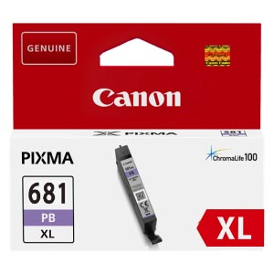 Canon CLI681XLPB Photo Blue High Yield Ink Cartridge