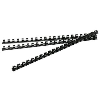 Binding Coils Black 12mm pk100