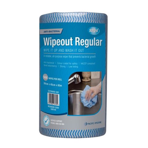 WIPEOUT REGULAR WIPES BLU