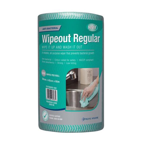 WIPEOUT REGULAR WIPES GRN