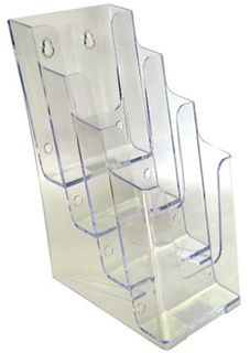 DLE 4-TIER  BROCHURE HOLDER