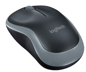 Logitech M185 USB Wireless Compact Mouse - Dark Grey