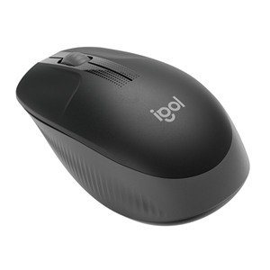 Logitech M190 Full Size Wireless Mouse - Charcoal