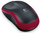 Logitech M185 USB Wireless Compact Mouse - Red