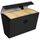 FM VIVID A4 EXPANDING FILE 19 POCKET BLACK