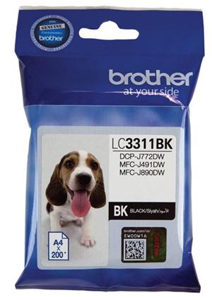 Brother LC3311BK Black Ink Cartridge