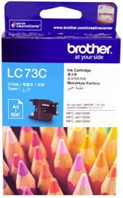 Brother LC73C Cyan Ink Cartridge