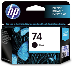 HP 74 Black Ink Cartridge