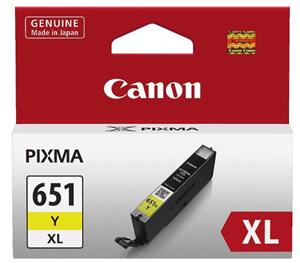 Canon CLI651XLY Yellow High Yield Ink Cartridge