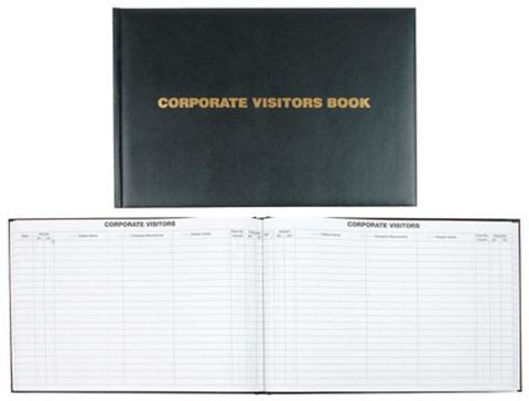 CORPORATE VISITORS BOOK