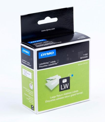 DYMO LWRITER LABELS 25 X 54MM