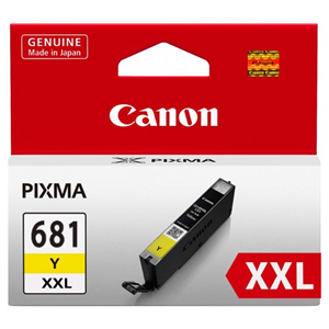 Canon CLI681XXLY Extra High Yield Yellow Ink Cartridge